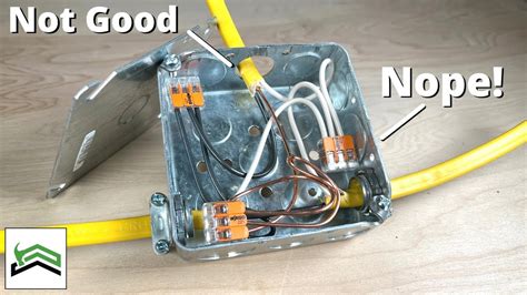 why do you use metal boxes for wiring|metal electrical box problems.